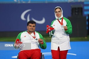 همتی: دو مدال نقرهام را به مردم ایران تقدیم میکنم