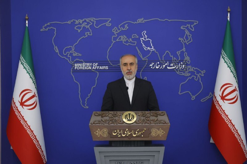 کنعانی: ادعای حضور نظامی ایرانی در اوکراین بی اساس است