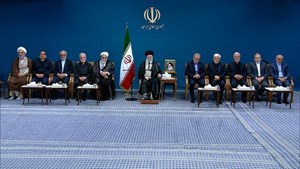 در حال برگزاری؛ دیدار اعضای دولت چهاردهم با رهبر انقلاب