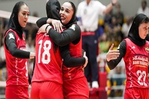 پیروزی دختران والیبال ایران مقابل فیلیپین در جام ملت‌های آسیا
