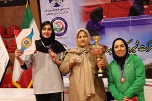 سومی خوزستان در مسابقات تنیسرویمیز بانوان کارگری کشور