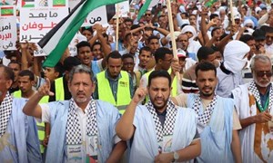 خشم از نظامهای سازشکار با رژیم اسرائیل/موریتانیاییها: از محور مقاومت دست نمیکشیم