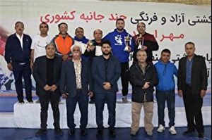 رقابتهای کشتی آزاد و فرنگی: منطقه آزاد اروند قهرمان شد
