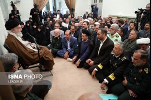 در دیدار دستاندرکاران برگزاری کنگره شهدای استان فارس رهبر انقلاب: رژیم صهیونیستی شکست خورد