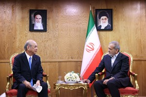 در دیدار با فرستاده ویژه نخست وزیر ژاپن: پزشکیان: ایران و ژاپن همواره روابط دوستانهای داشتهاند