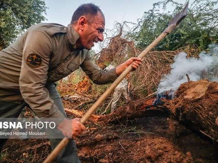 حریق ۲۸۸ هکتار از مناطق و جنگل‌های خوزستان/ پیش‌بینی آتش‌سوزی‌های گسترده در تابستان