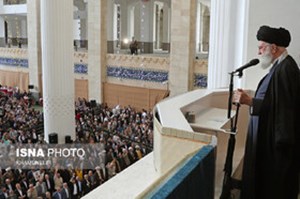 اقامه نماز عید سعید فطر به امامت رهبر معظم انقلاب اسلامی