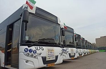 به روز بودن ۸۲ درصد ناوگان اتوبوسرانی اهواز