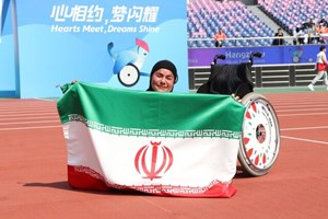 بازیهای دو و میدانی پاراآسیایی هانگژو؛ بانوی خوزستانی بازهم طلایی شد