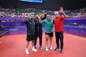 شگفتیسازی پینگپینگ ایران در هانگژو/ تکرار مدال برنز بعد از ۶۵ سال