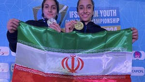 دبل سارینا غفاری در طلای سنگنوردی آسیا