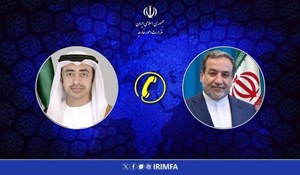 در گفتوگو با وزیر خارجه امارات/ عراقچی: نباید اجازه داد تجاوزگری آمریکایی-صهیونیستی موجب تفرقه بین کشورهای منطقه شود